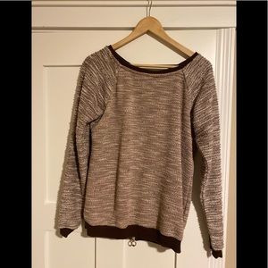 Kut from the kloth zip up sweater top in Small